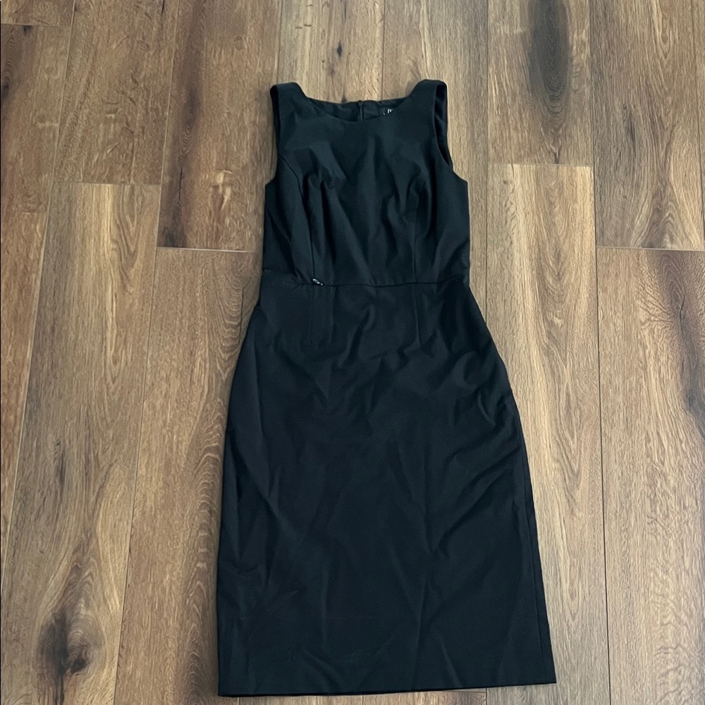 BCBG Classic Black Midi Dress